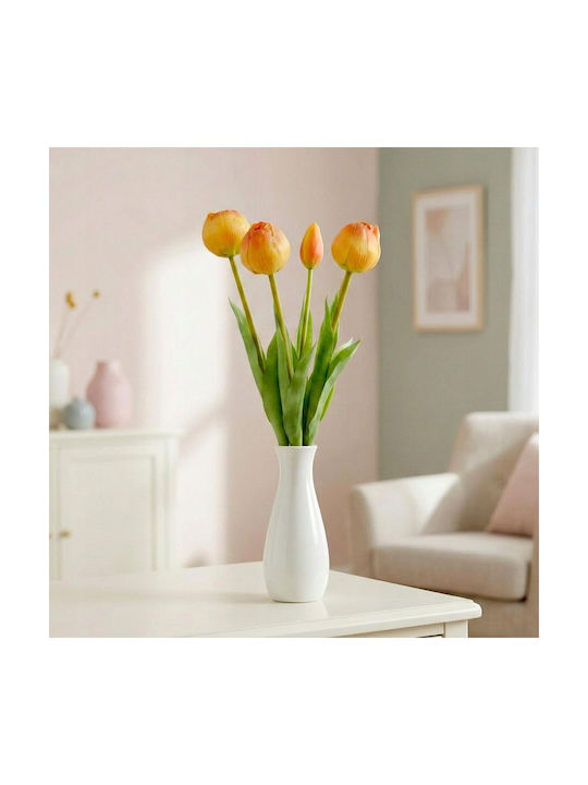 Bouquet of Orange Peonies 39cm Saska Garden