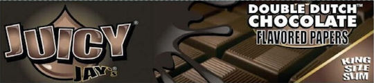Juicy Jays Double Dutch Chocolate Foițe de Țigări Rulate King Size Slim 32 foi 1buc