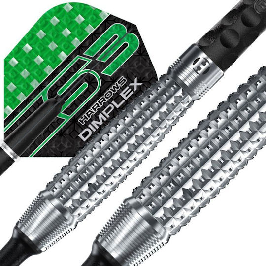 Harrows Dimplex S3 Bomb Darts 90% Softip Green
