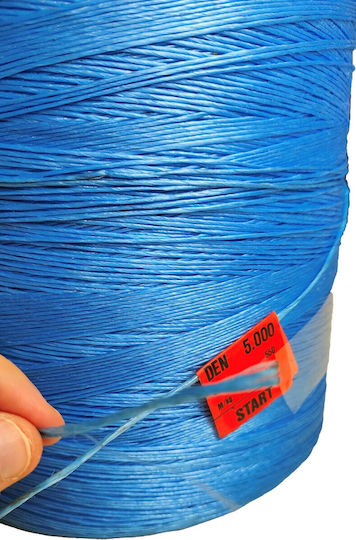 Polypropylene Rope Yarn Blue 5.46kg 5000d Tex 550 1.800m/kg Bindings Hay Baling & Packaging