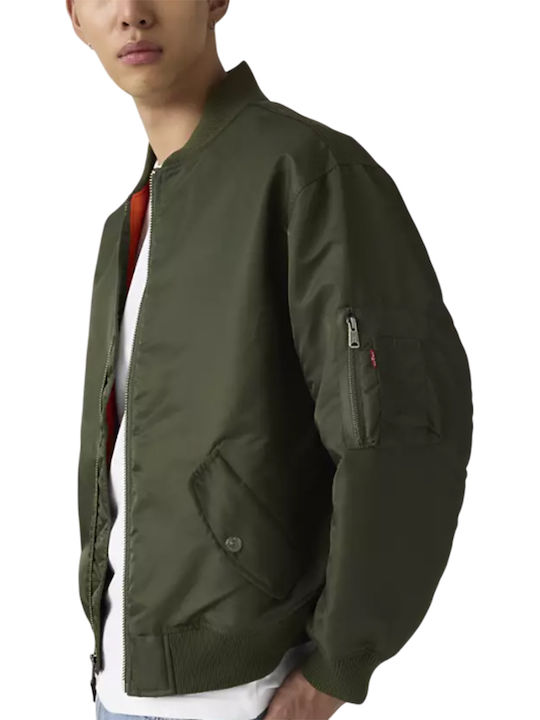 Herren Bomber Grün