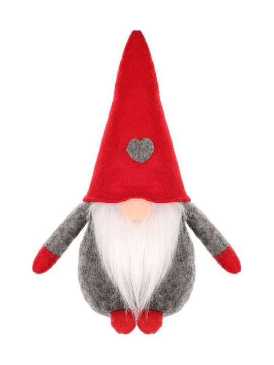 Saska Garden Christmas Plush Figure Dwarf Beige Height 20cm