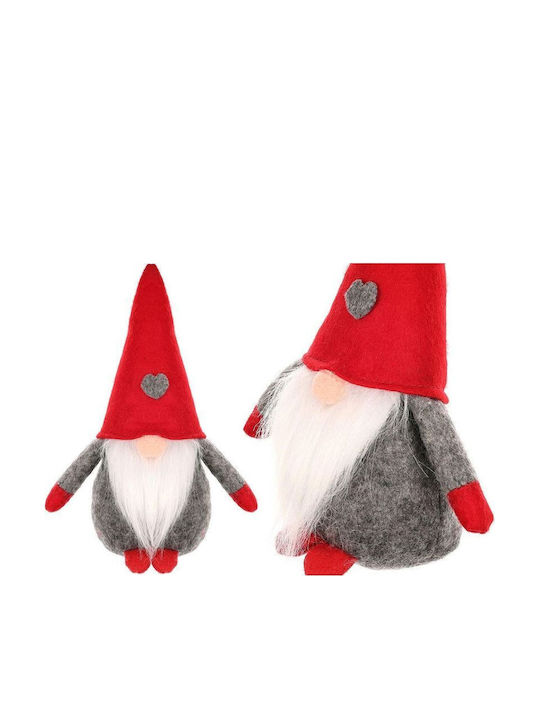 Saska Garden Christmas Plush Figure Dwarf Beige Height 20cm