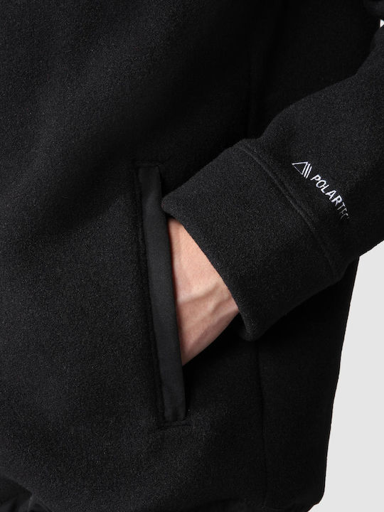 Ανδρική Ζακέτα Fleece Μαύρη