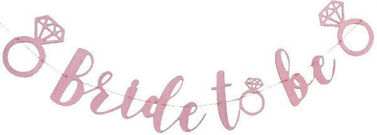 GoDan Bride To Be Garland for Party in Rose Gold Color