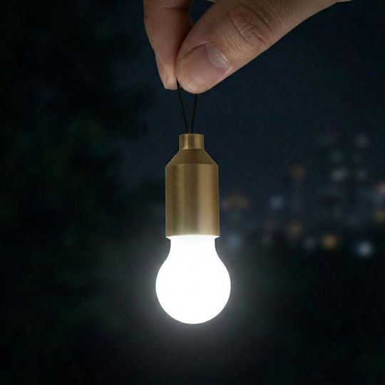 Grundig Λάμπα Led Μπαταρίας για Camping με Φακό Χρυσό