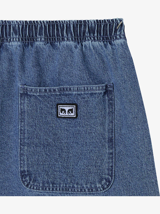 Easy Herren Denim Shorts Light Indigo
