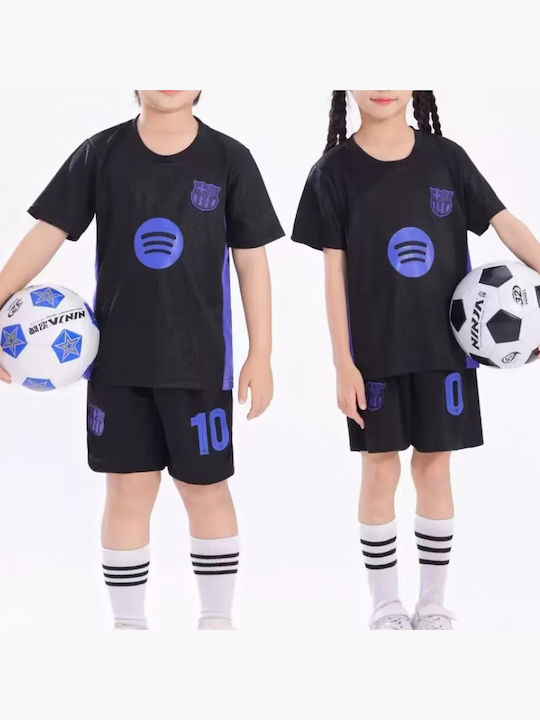 King Παιδικό Σετ Εμφάνισης Ποδοσφαίρου Yamal Black 2026 Away