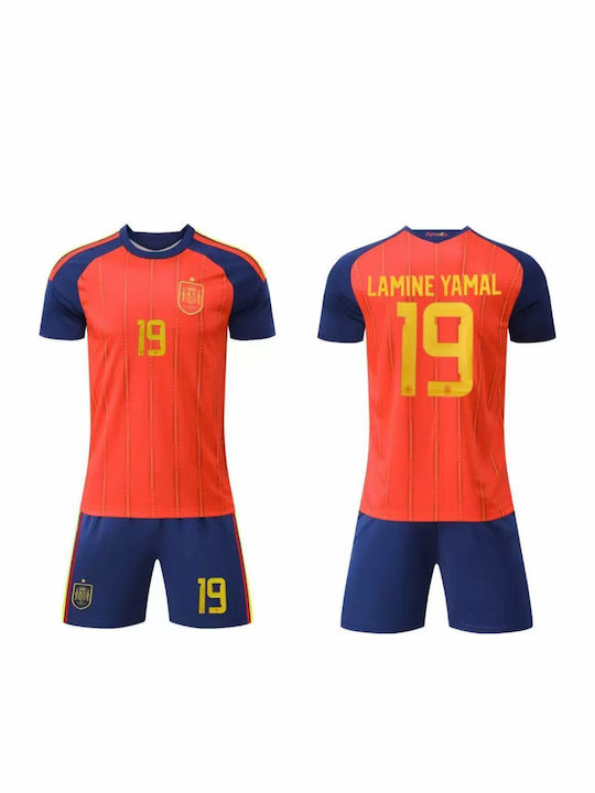 King Kids Football Set Yamal Mundial 2026 Spain National Team Home