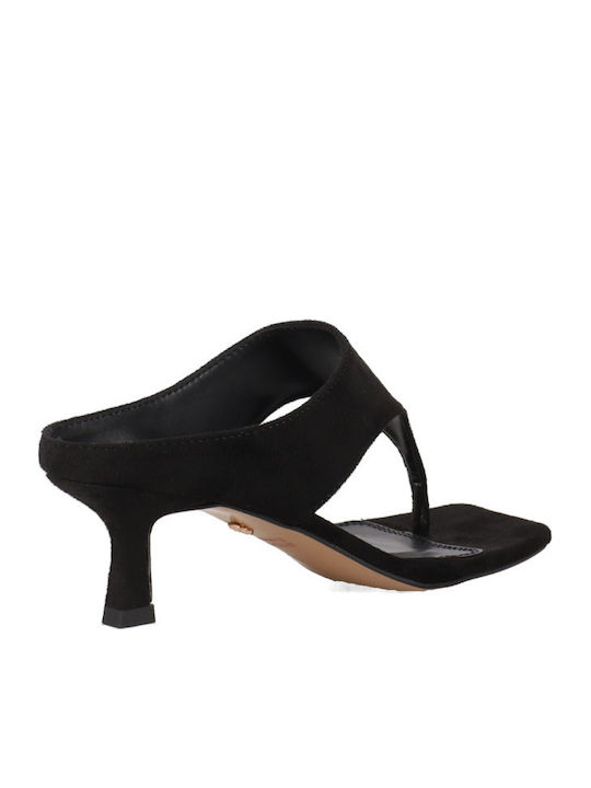 Sandale De Catifea Negre
