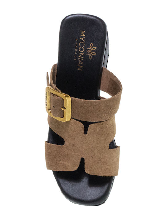 Leather Beige Sandals