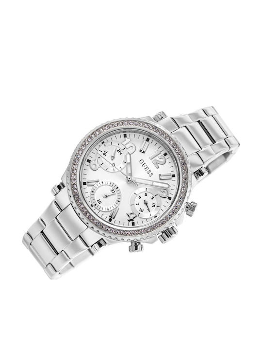 Guess Cosmic Ρολόι Μπαταρίας με Μεταλλικό Μπρασελέ Guess Cosmic Ρολόι Μπαταρίας με Μεταλλικό Μπρασελέ