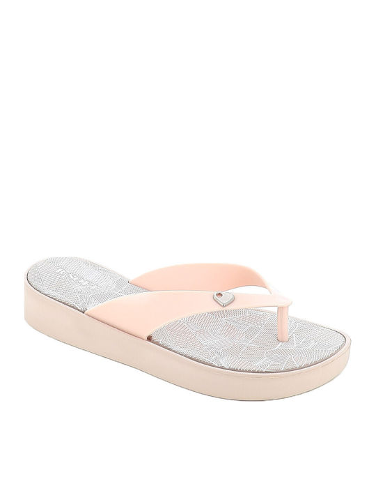 Damen Zehentrenner in Beige Farbe