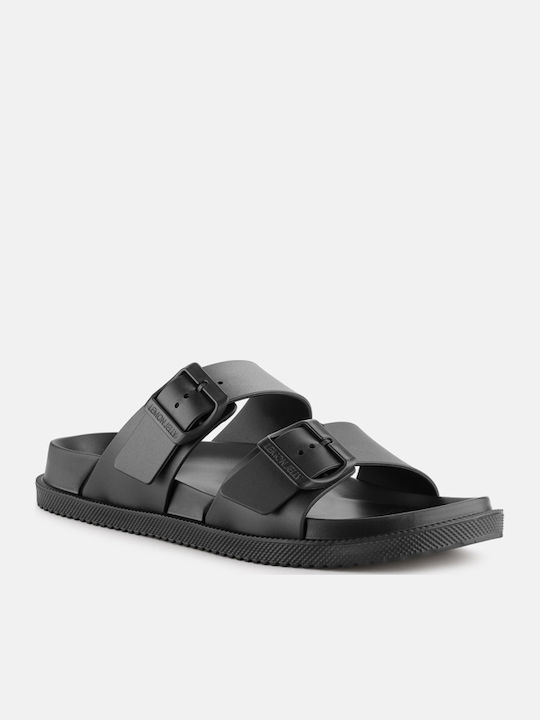Flip Flops In Sandal Style In Black Colour