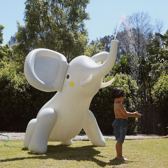 Sunnylife Надуваема Водна Играчка Giant Sprinkler Eli Elephant Сива