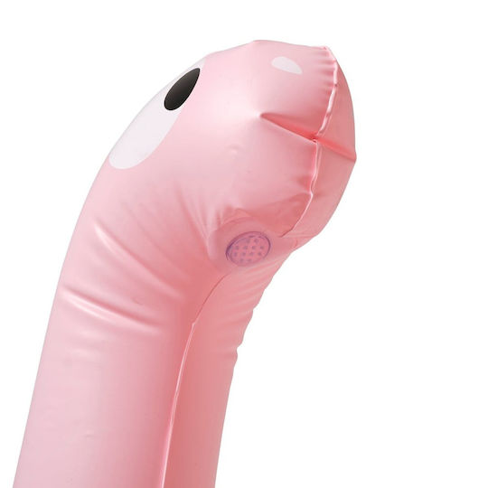 Sunnylife Inflatable Water Toy Giant Dino Sprinkler Into Wild Pink