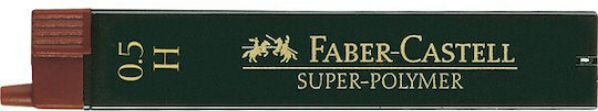 Faber Castell Mechanical Pencil Lead Refills Tk Color Red 0.5mm Hb 12 Pieces