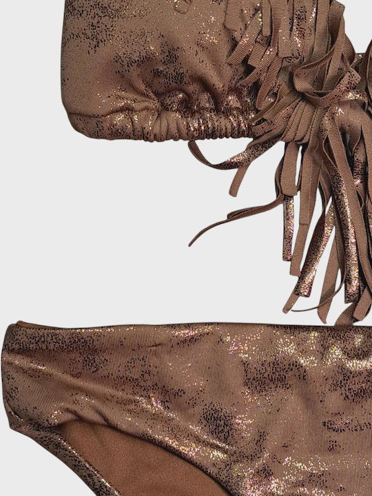 Bikini Slip Brown Bronze