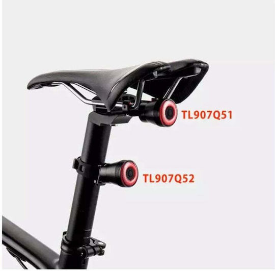 Rockbros SITL907Q50 Презареждаща се Задна Светлина за Велосипед