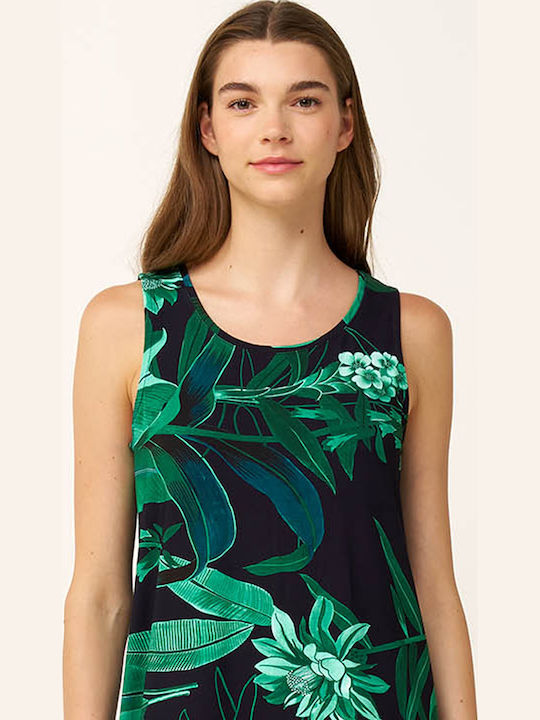 Sommer Damenkleid Blau