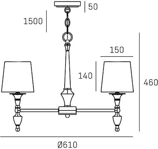 COSMOLight Pendant Ceiling Light White