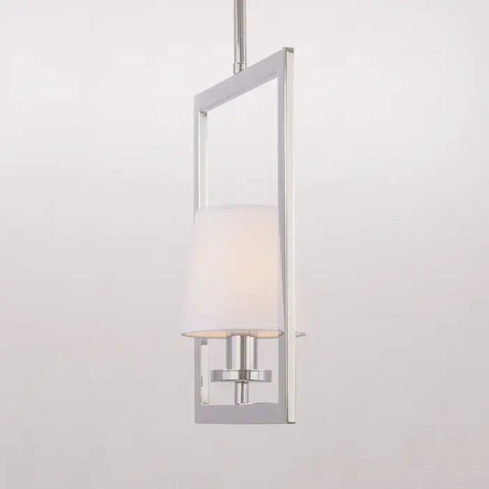 COSMOLight Silver Pendant Ceiling Light with E14 Socket