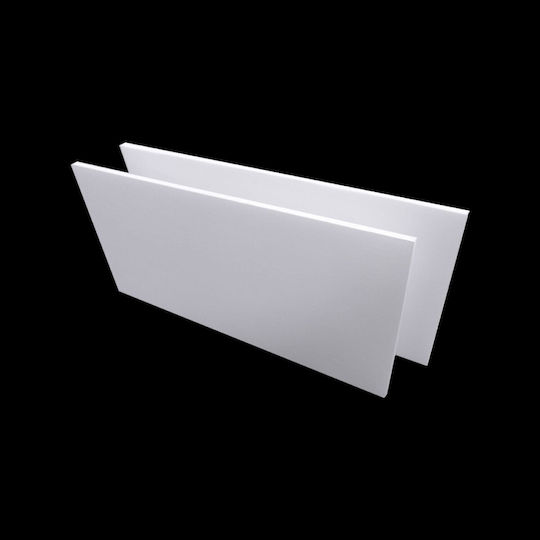 Metron Maketohaart Vorlage 50x70cm 3mm 095685 Weiß