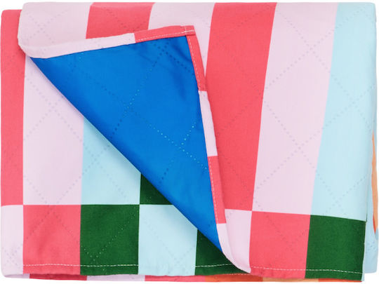 Dock & Bay Picnic Blanket 170 X 170 Cm Sugar Sorbet