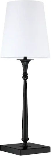 COSMOLight Table Lamp LED with White Shade and Black Base