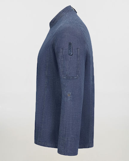 Haina De Bucătar Mânecă Lungă Velilla 405212s Denim
