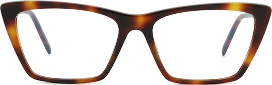 Дамски Пластмасови Saint Laurent Sl M737 Mica Thin Opt 003 54