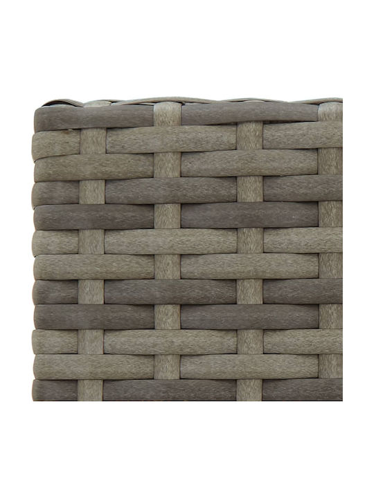 vidaXL Outdoor Bar Set 5 Pieces Gray