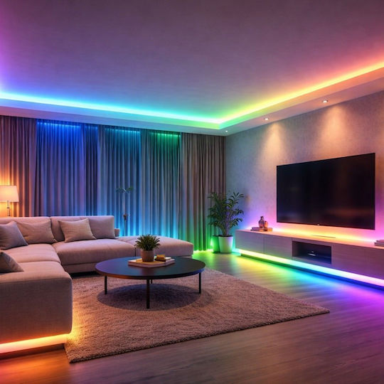 Set Speed Led Led Strip Rgb+cct With Controller 24w 230v Ip20 5247
