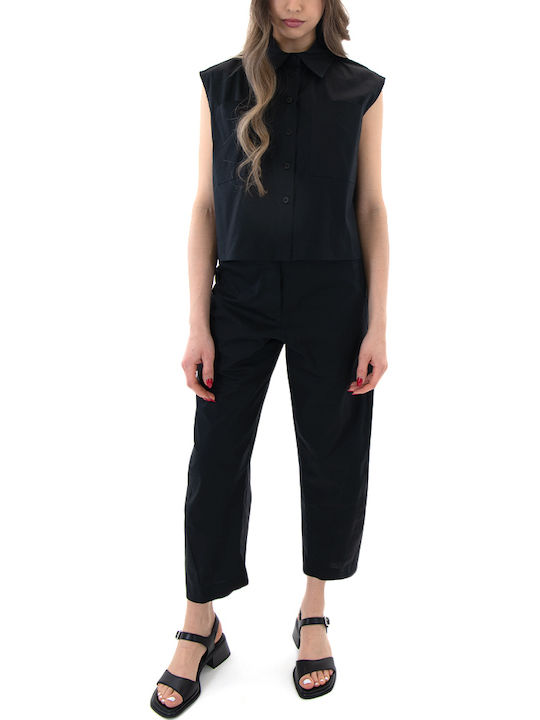 Long Sleeve Women's Shirt Black
