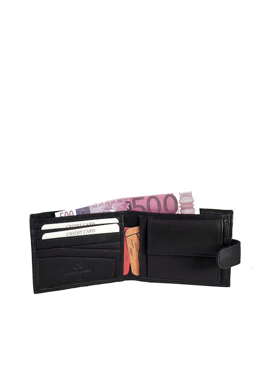 Herrenbrieftasche Reise mit RFID Schwarz