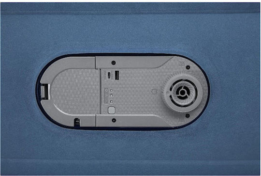 Bestway Inflatable Single Air Mattress with Integrated Electric Pump 191x97x46cm
