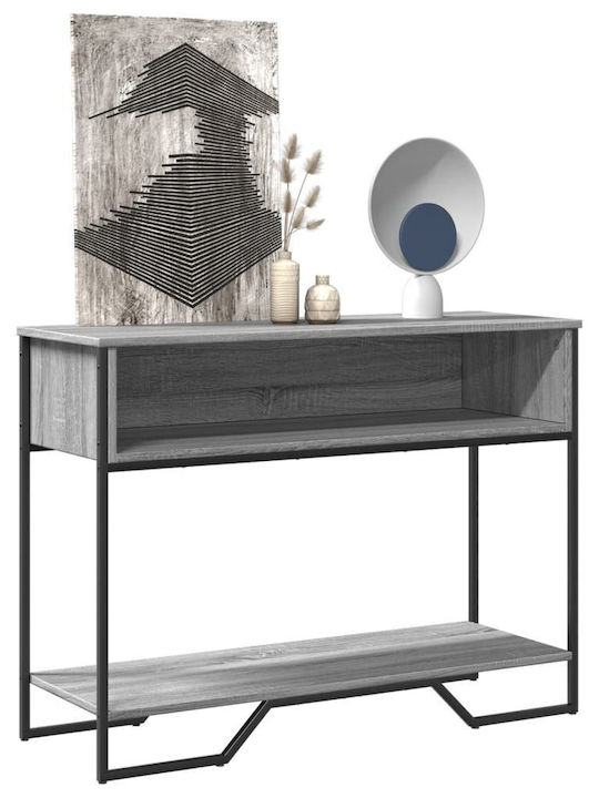 Konsole Grey Sonoma L100xB35xH74.5cm