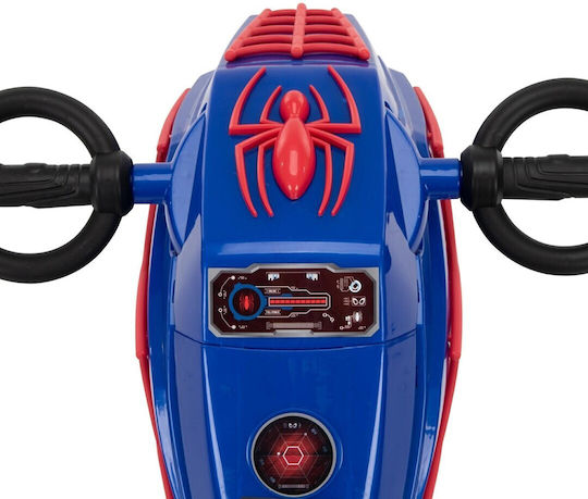 Παιδική Μηχανή Spider-Man Ηλεκτροκίνητη 6 Volt Μπλε για 3+ ετών