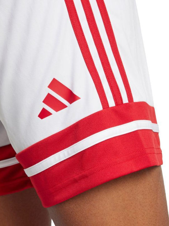 Women's Activewear Shorts White and Red