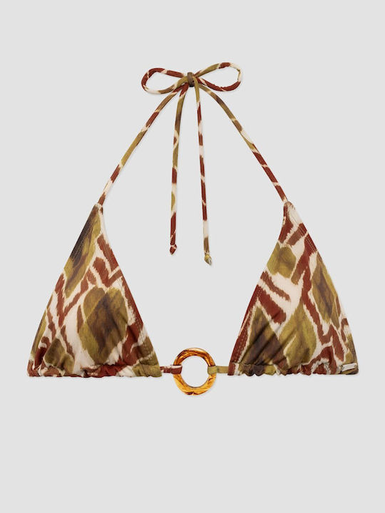 Bikini Τριγωνάκι Khaki Ethnic