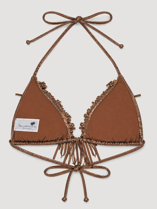 Bikini Τριγωνάκι Καφέ Μπρονζέ