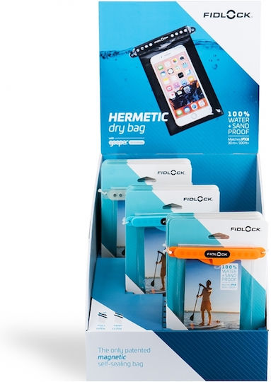 Hermetic Display Medi 18 Бр. 6 Прозрачни 6 Петролносини 6 Оранжеви