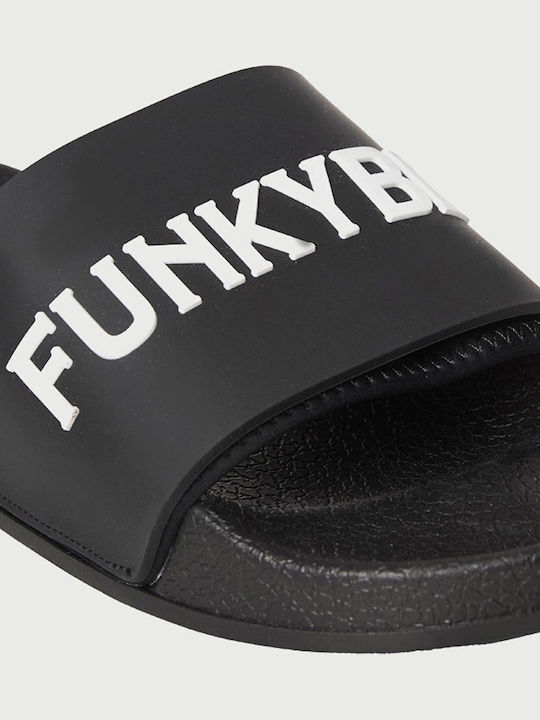 Men's Black Slides