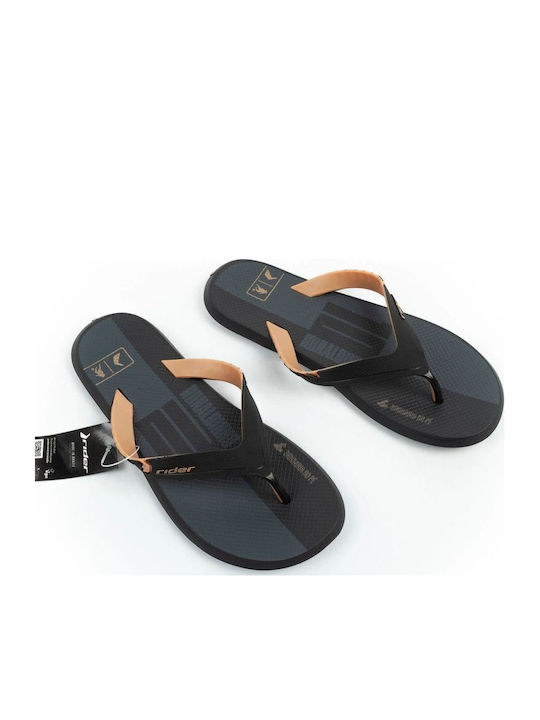 Slapi Bărbați Flip Flops Negri