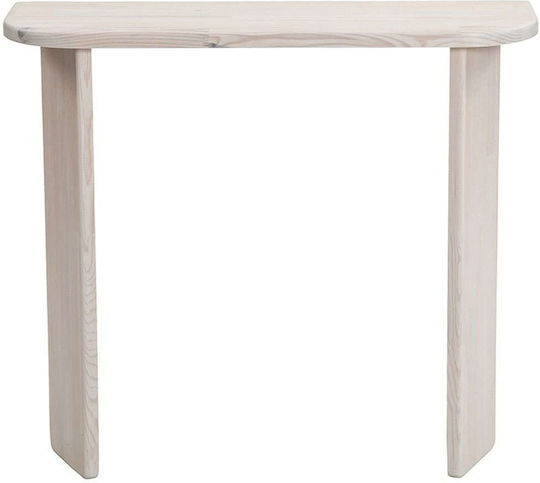 Console Ikigai 552nos2371 100x30x90cm White Wood