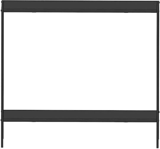 Kuba Wooden Console Table Black L83xW21xH78cm