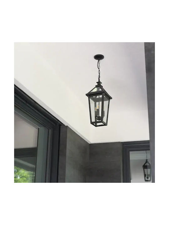 COSMOLight Pendant Outdoor Ceiling Light E14 In Black Color P03630BK