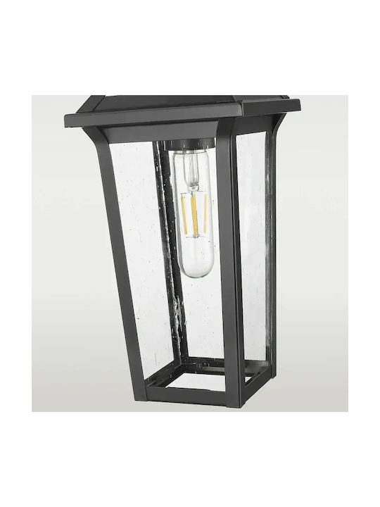 COSMOLight Außen-Deckenleuchte Anhänger E27 in Schwarz Farbe P01623BK