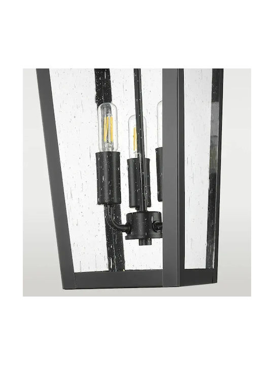 COSMOLight Pendant Outdoor Ceiling Light E14 In Black Color P03630BK
