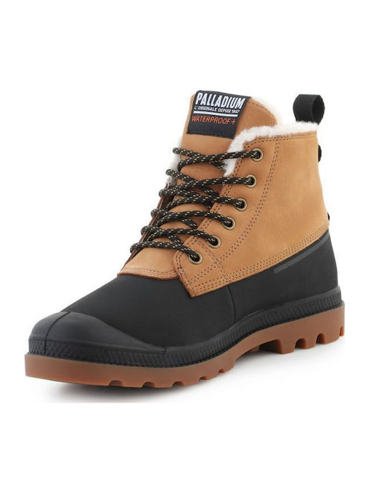 Palladium Pampa Men's Waterproof Brown Hiking Shoes